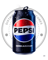 BEBIDA PEPSI ZERO LATA 350 CC PACK X 6 UN