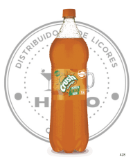 BEBIDA ORANGE CRUSH 1500CC