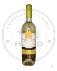 VINO HONREMOS RESERVA CHARDONNAY 12.5ºGL 750CC