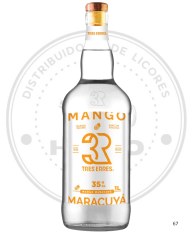 PISCO 3R MANGO MARACUYA 35º 1 LTS
