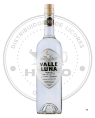 PISCO ARTESANAL VALLE LUNA DOBLE DESTILADO 35° 750 CC
