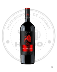 VINO BESTIA ROJA GRAN RESERVA CABERNET SAUVINON 14ºGL 750CC