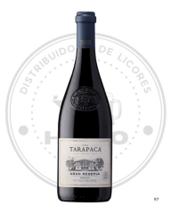 VINO TARAPACA GRAN RESERVA ML 14ºGL 750CC