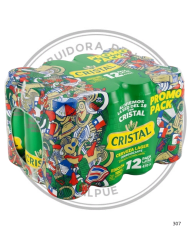 CERVEZA CRISTAL 4.6ºGL 470CC X PACK PROMOCION 12UN