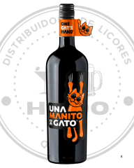 VINO UNA MANITO DE GATO RED BLEND 8ºGL 750CC