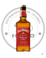 WHISKEY JACK DANIEL'S FIRE 35º GL 1000CC