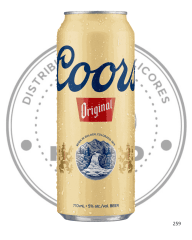 CERVEZA COORS 5ºGL 710CC PACK 6UN