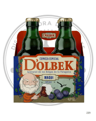 CERVEZA D'OLBEK MAQUI ALE 4.8ºGL 330 CC PACK 4