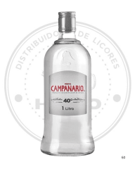 PISCO CAMPANARIO BLANCO 40º GL 1000 CC
