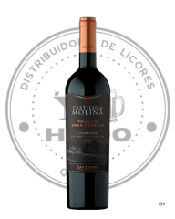 VINO CASTILLO DE MOLINA TRIBUTO CR 14ºGL 750 CC