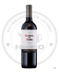 VINO CASILLERO DEL DIABLO MALBEC  13.5ºGL 750CC