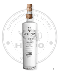 PISCO WILUF DOBLE DESTILADO 40ºGL 750CC
