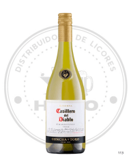 VINO CASILLERO DEL DIABLO CHARDONNAY 13.5ºGL 750CC