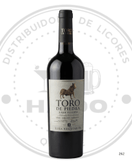 VINO TORO DE PIEDRA MEDITERRANEO GRAN RESERVA SYRA/CARIGAN/GARNACHA 14ºGL 750CC UN