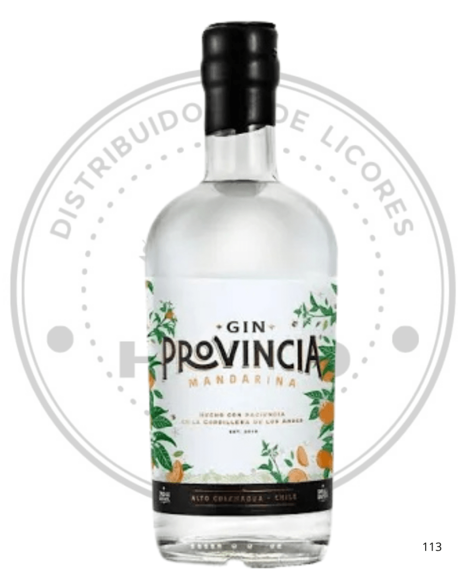 GIN PROVINCIA MANDARINA 40ºG.L 700 CC1