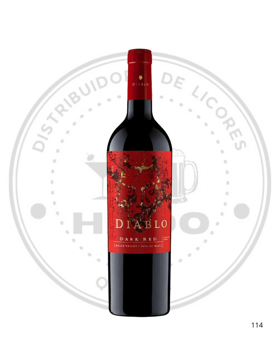 VINO DIABLO DARK RED 13.5°GL 750 CC1