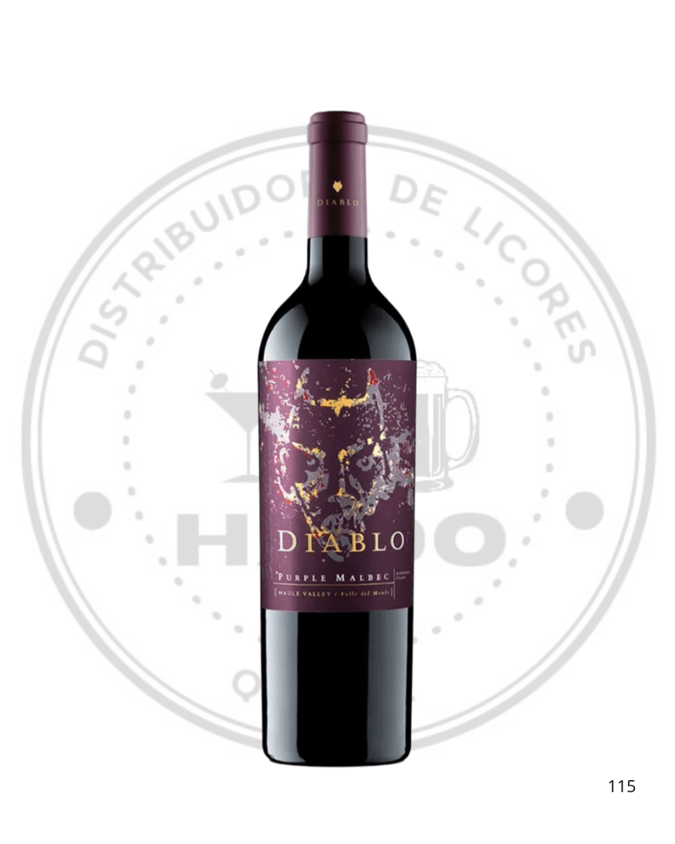 VINO DIABLO PURPLE MALBEC 13.5ºGL 750CC1