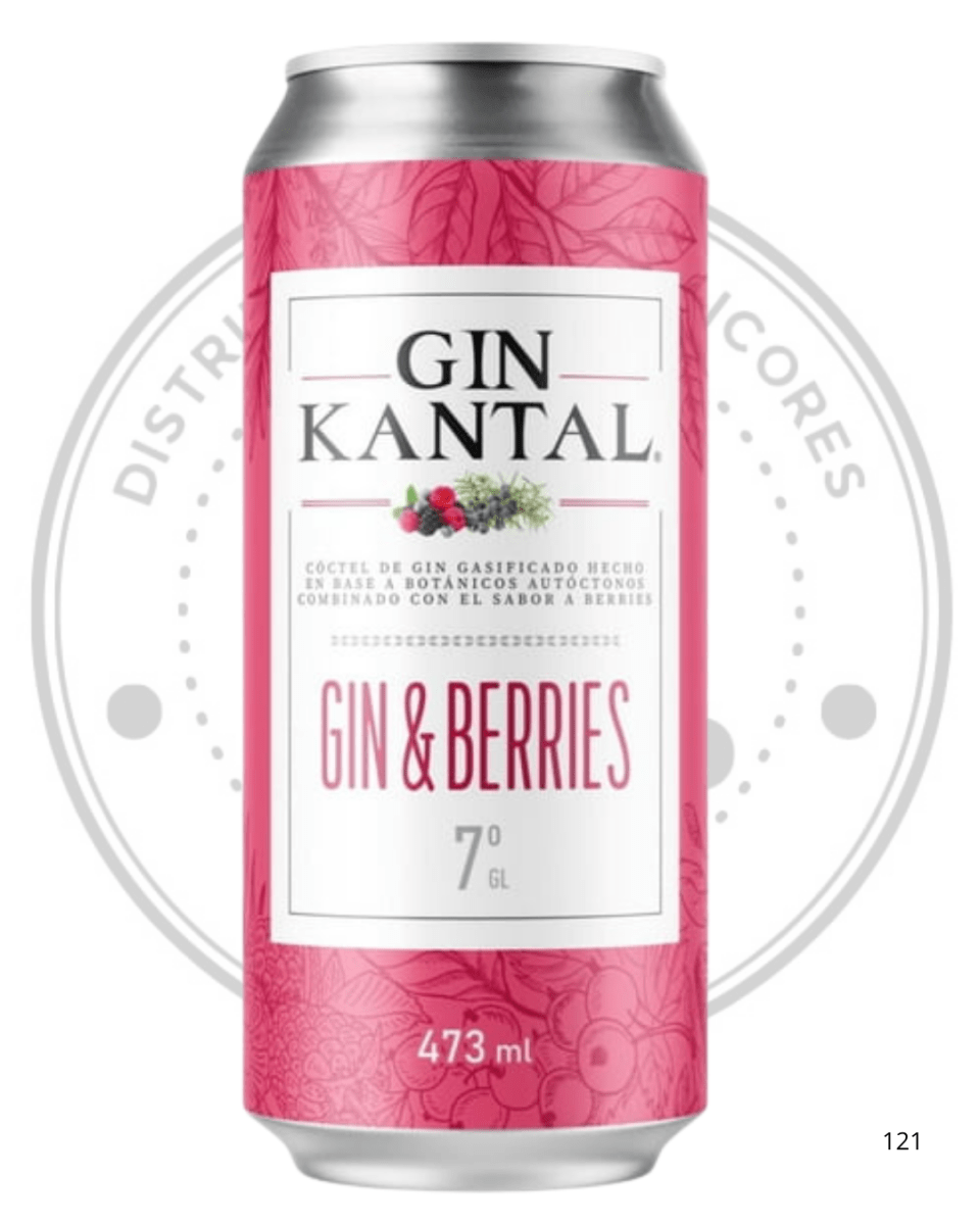 GIN KANTAL BERRIES 7º G.L. 473 CC1