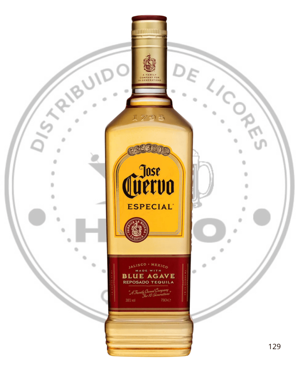 TEQUILA JOSE CUERVO ESPECIAL DORADO 38° 750 CC1
