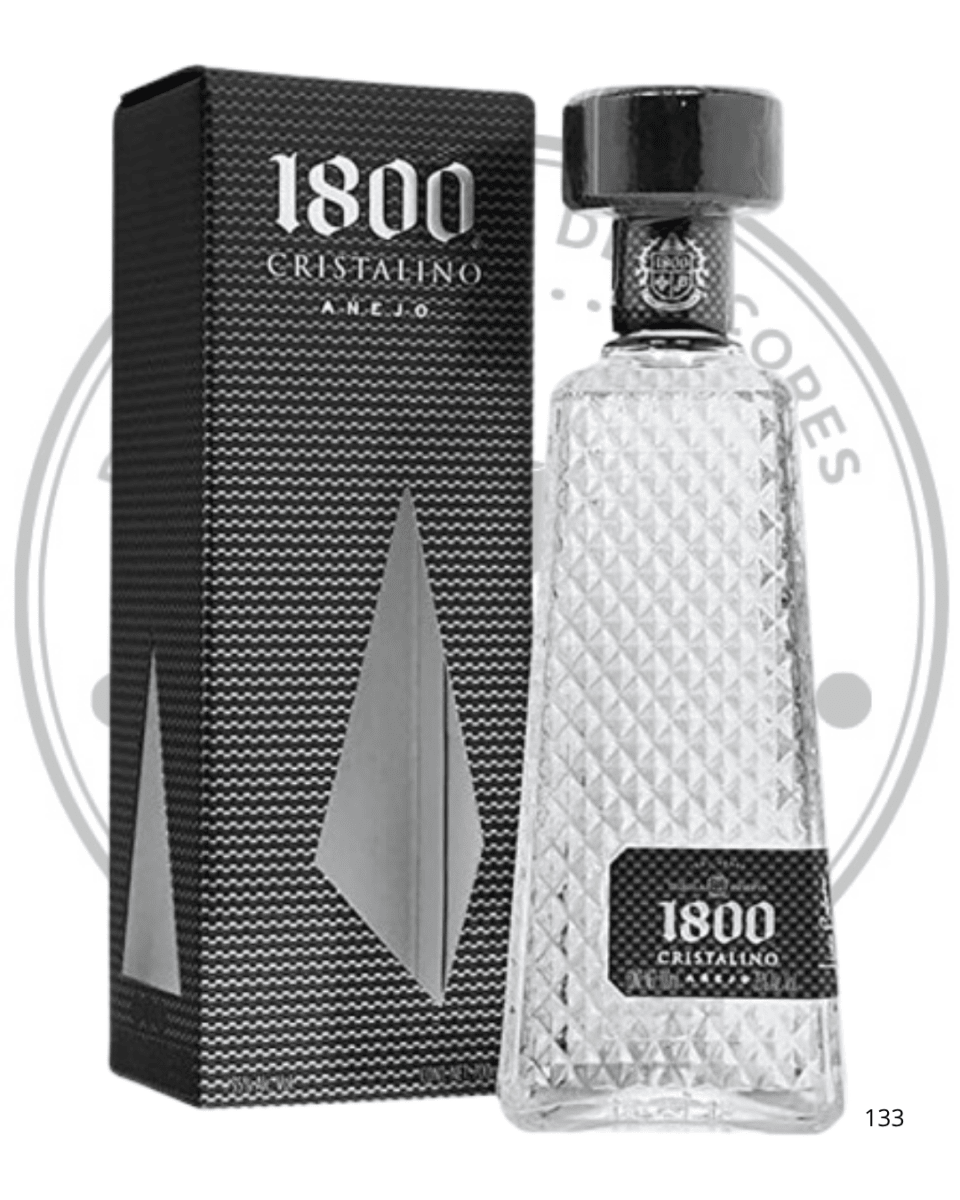 TEQUILA 1800 CRISTALINO AÑEJO 700 ML 35º G.L.1