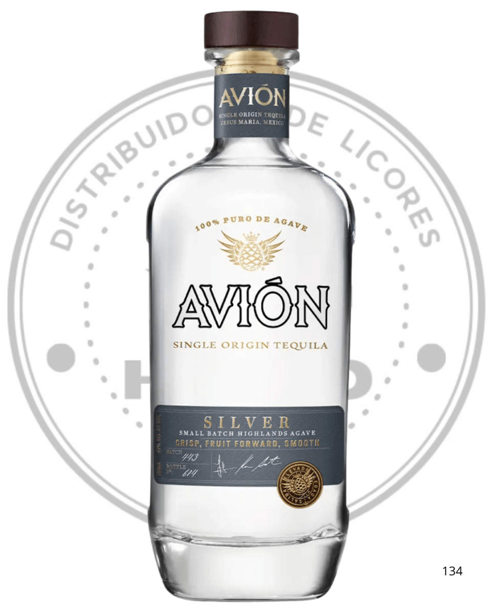 TEQUILA AVION SILVER 40º G.L 700CC1