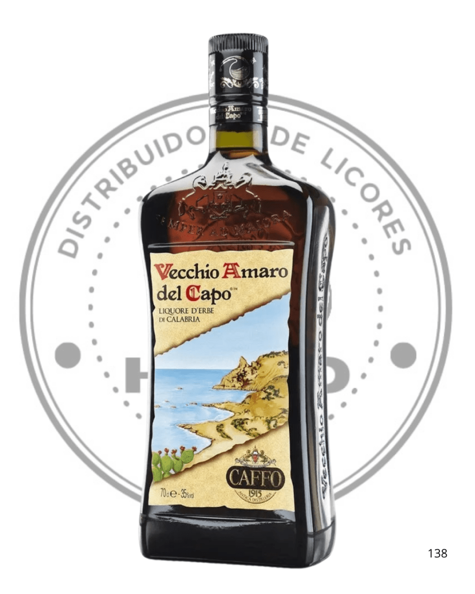 Licor Vecchio Amaro del Capo de 35ºGL 750CC1