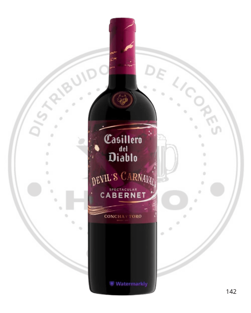 VINO CASILLERO DEL DIABLO DEVIL`S CARNAVAL CABERNET 11.5ºG.L 750CC1