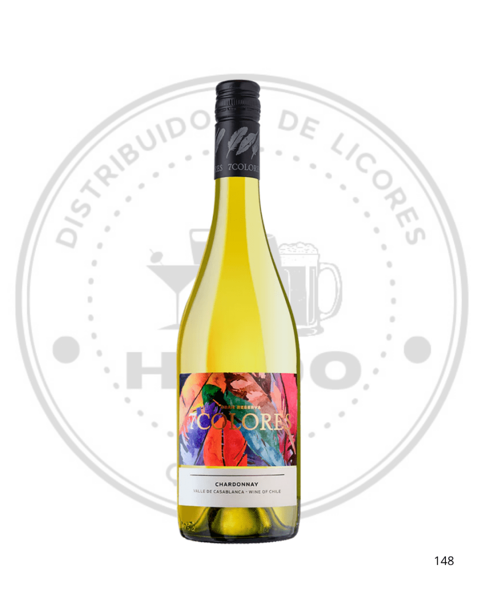 VINO 7 COLORES GRAN RESERVA CHARDONAY 14ºGL 750 CC1