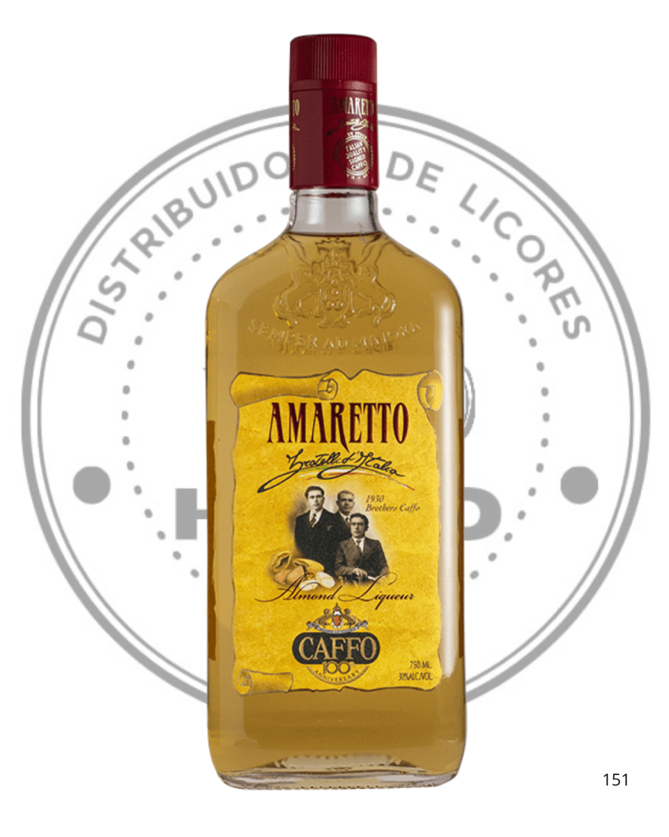 LICOR AMARETTO CAFFO 30ºGL 750 ML1