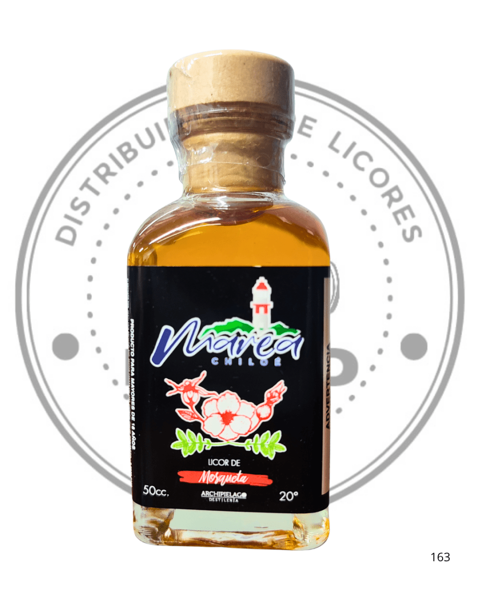 MINIATURA LICOR MAREA CHILOE DE MOSQUETA 20º G.L 50CC1