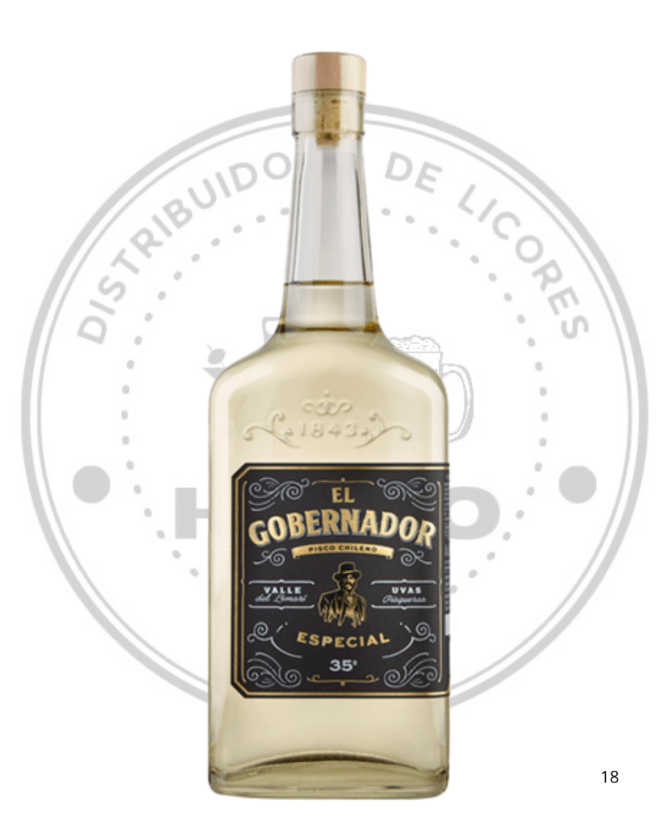 PISCO EL GOBERNADOR 40° 700 CC1