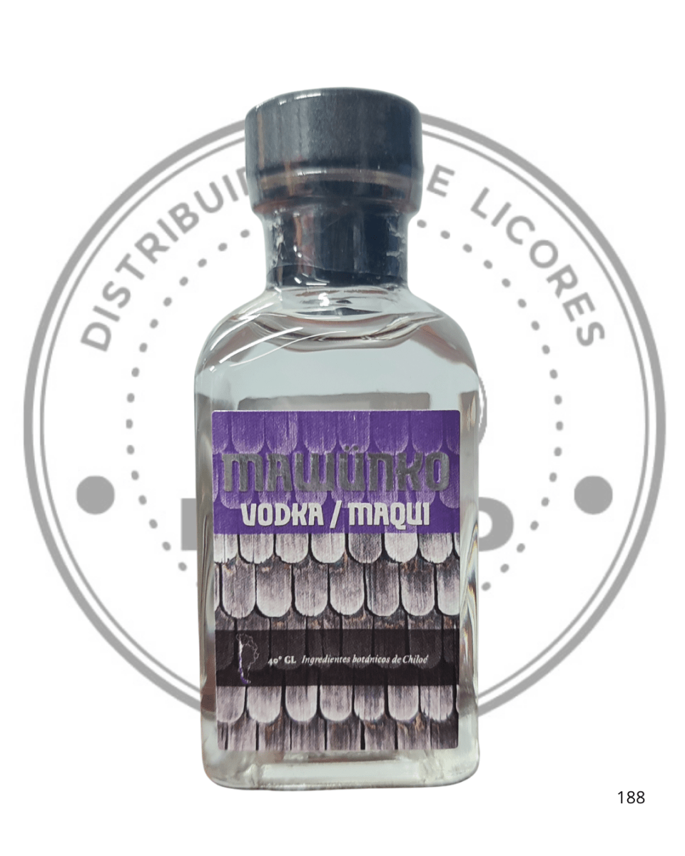 MINIATURA VODKA MAWUNKO CALAFATE 40º G.L 50 CC1