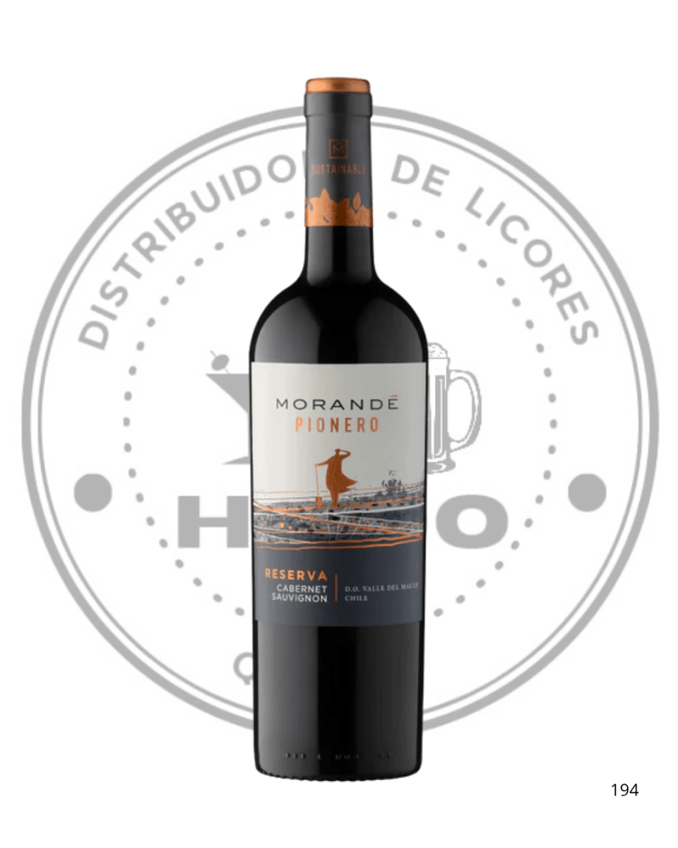 VINO MORANDE ESPIRITU PIONERO RESERVA CS 13.5ºGL 750CC1