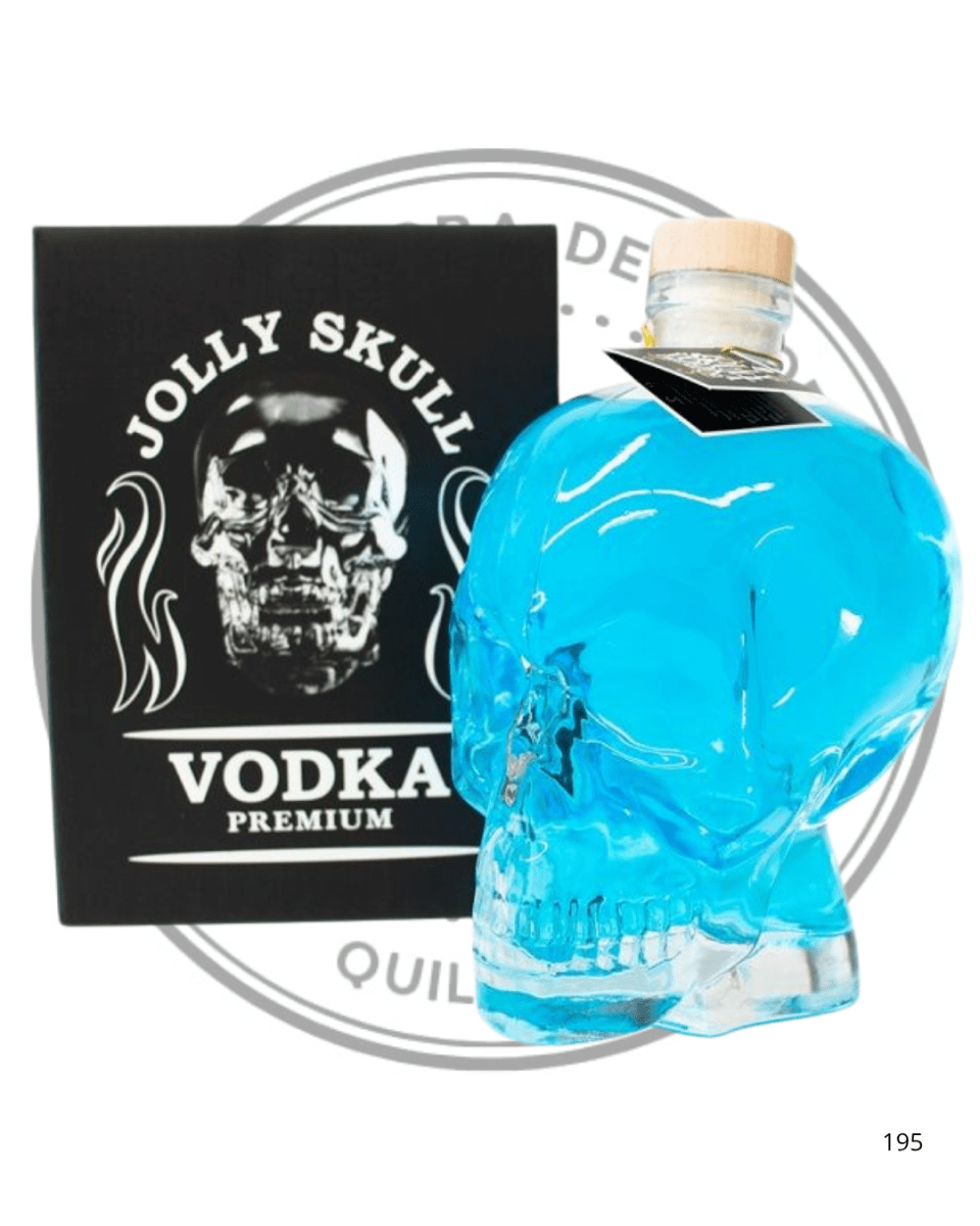 VODKA JOLLY SKULL BLUEBERRY 20º G.L750CC1