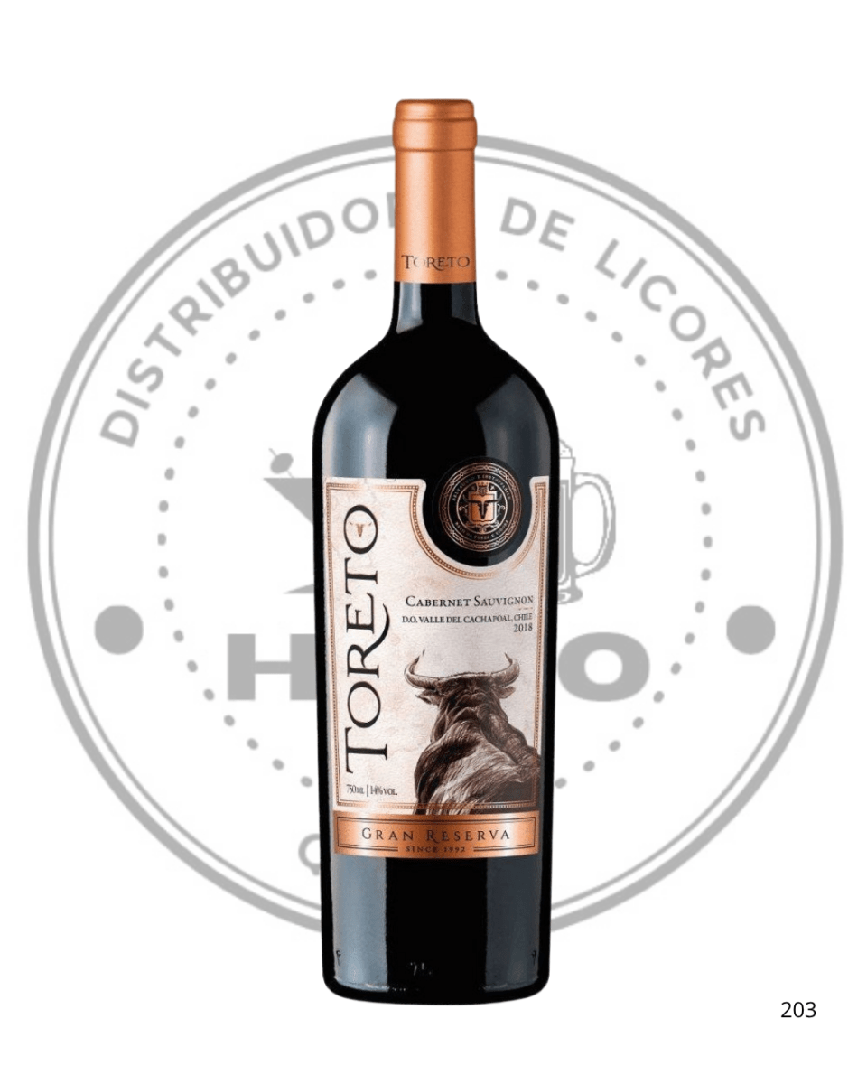 VINO TORETO GRAN RESERVA CS 14.5ºGL 750CC1