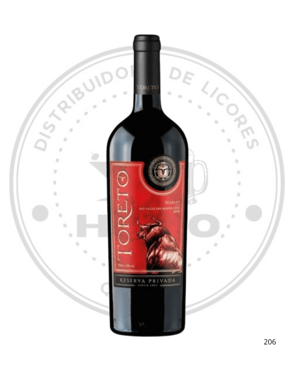 VINO TORETO RESERVA PRIVADA ML 14ºGL 750CC1