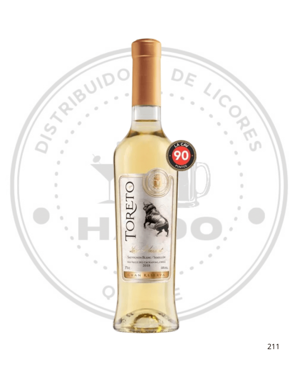 VINO TORETO GRAN RESERVA LATE HARVEST 12ºGL 750CC1