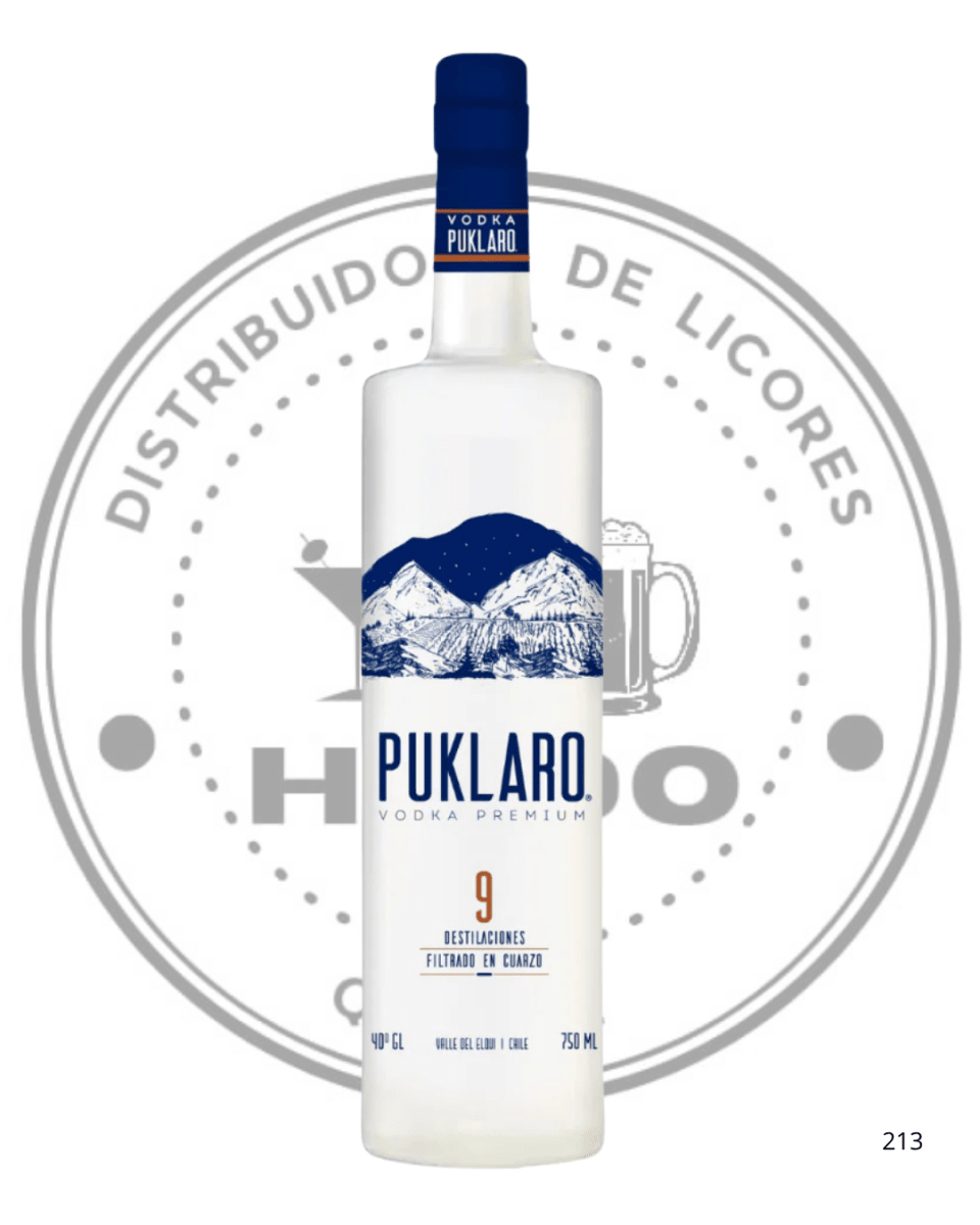 VODKA PUKLARO 40º G.L. 750 CC1