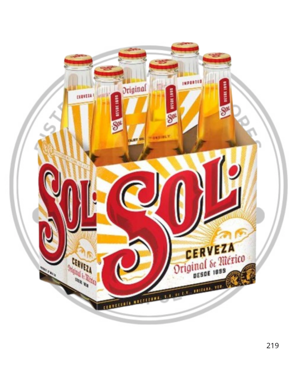 CERVEZA SOL 4.5º G.L. 330 CC1