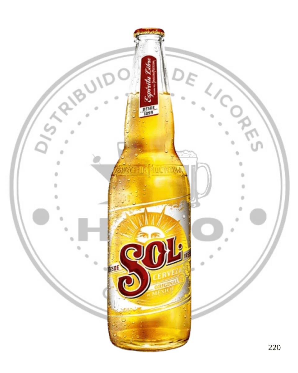 CERVEZA SOL 4.5º G.L 650CC1