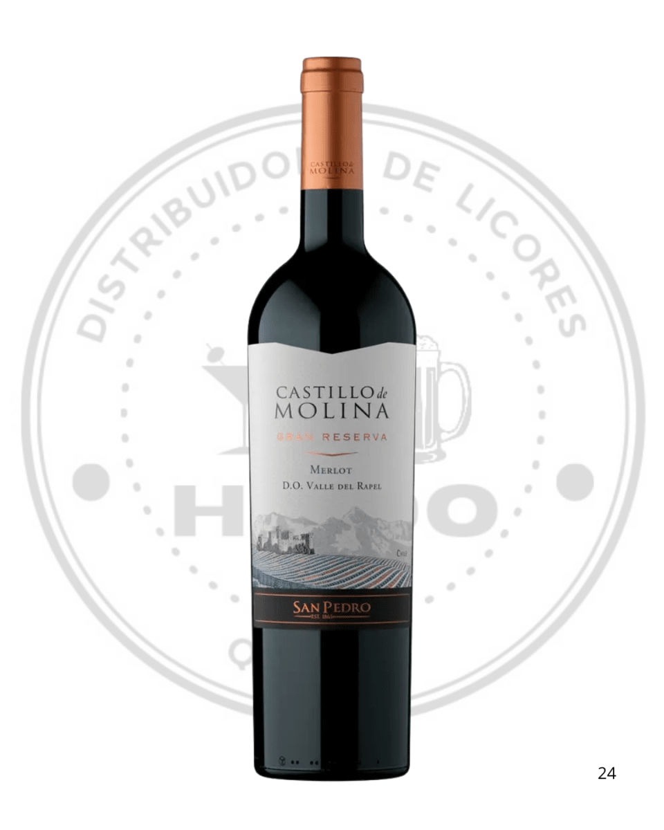 VINO CASTILLO DE MOLINA GRAN RESERVA ML 14ºGL 750 CC1