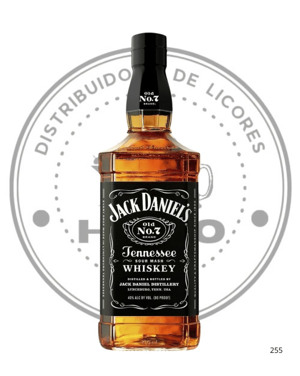 WHISKEY JACK DANIEL'S OLD N°7 40º G.L 350 CC1
