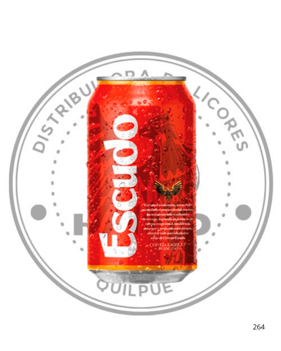 CERVEZA ESCUDO 5.5ºGL 470 CC X 6 UNIDADES1
