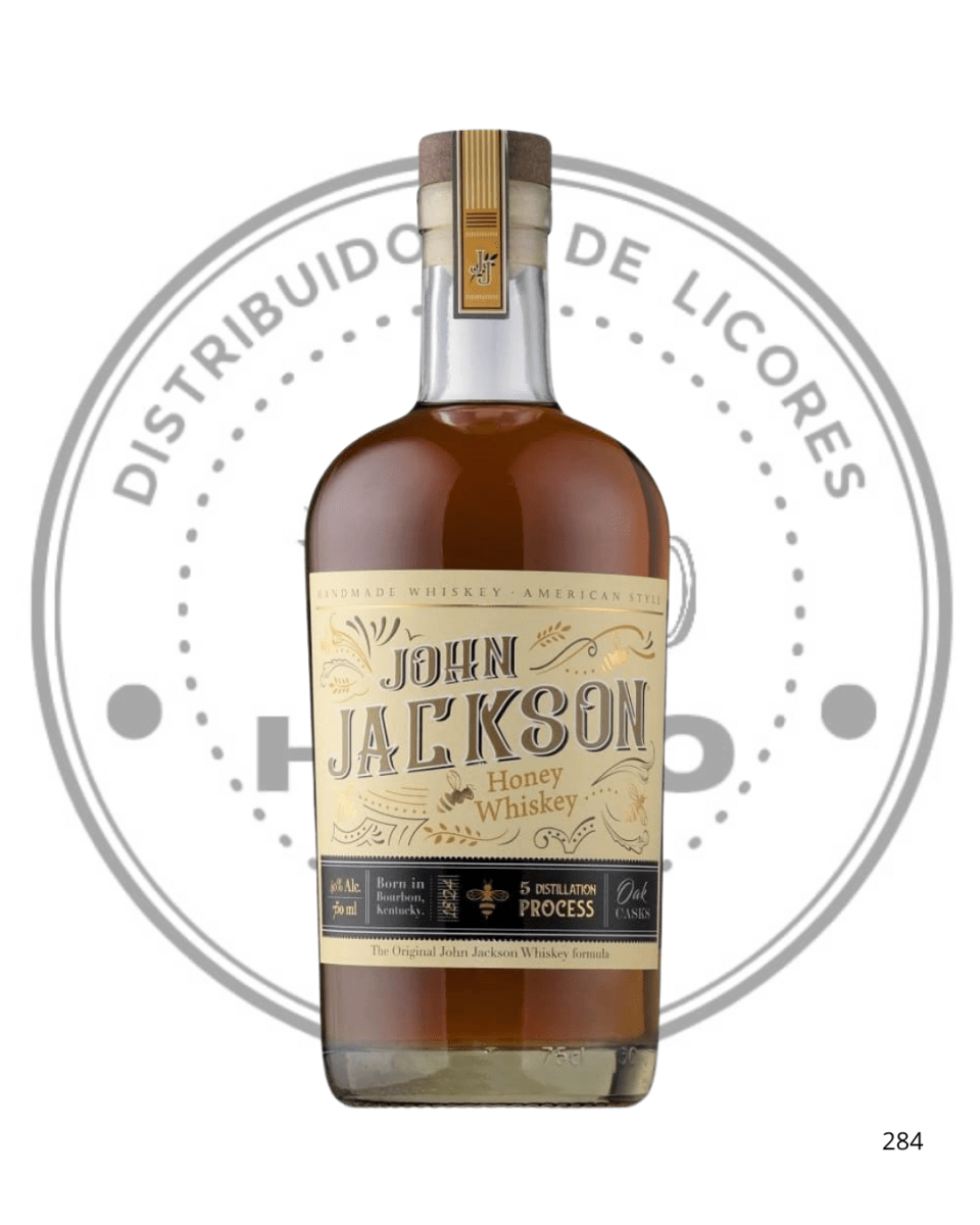WHISKEY JOHN JACKSON GREEN HONEY 40ºGL 750CC1