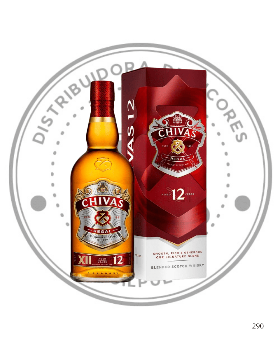 WHISKY CHIVAS REGALS 12 AÑOS 40ºGL 750CC1