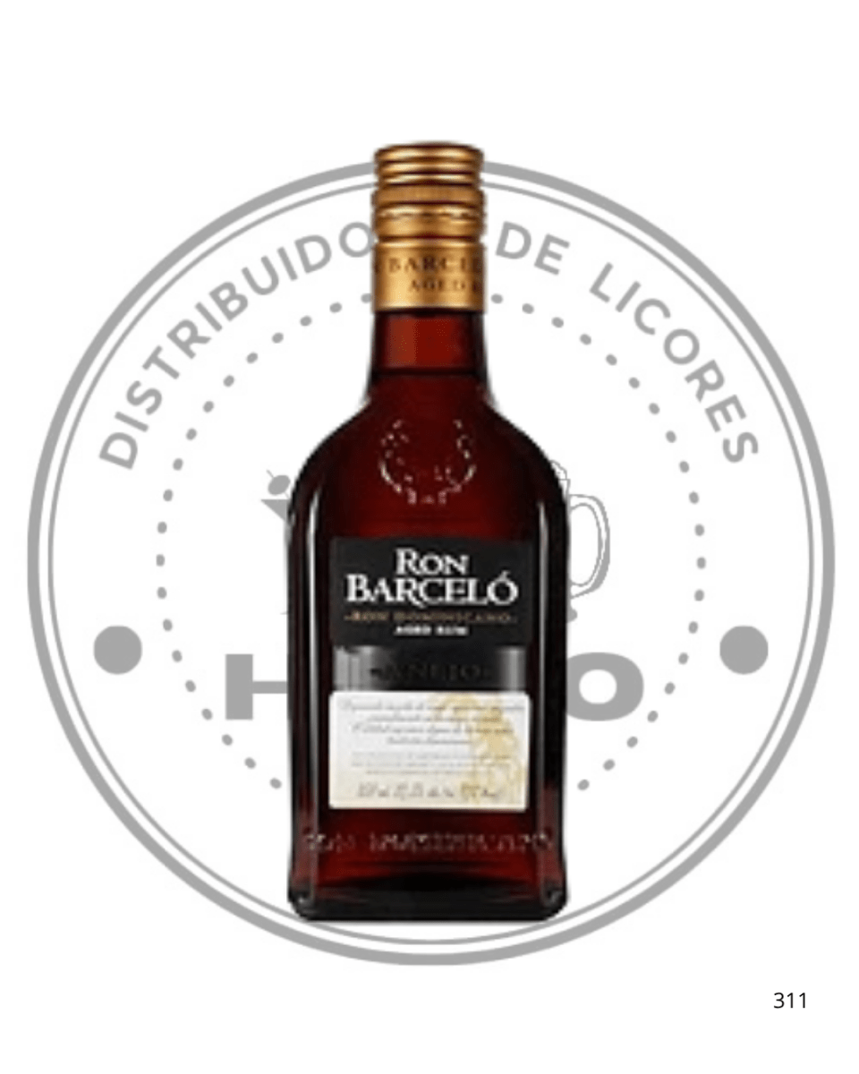 RON BARCELO AÑEJO 37.5ºG.L 350 CC1