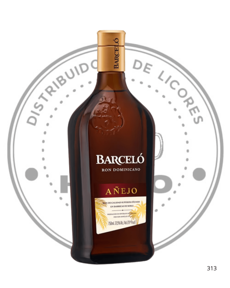 RON BARCELO AÑEJO 37,5ºG.L 10001