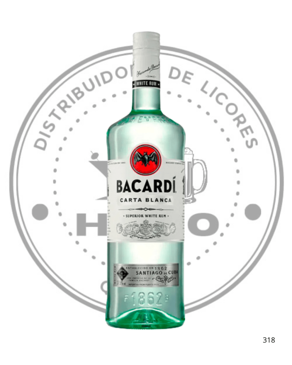 RON BACARDI CARTA BLANCA 40ºGL. 750CC1