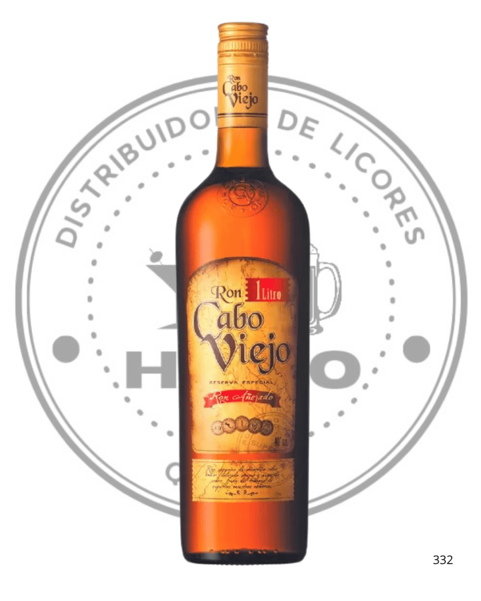RON CABO VIEJO AÑEJADO 40ºG.L 1000 CC1