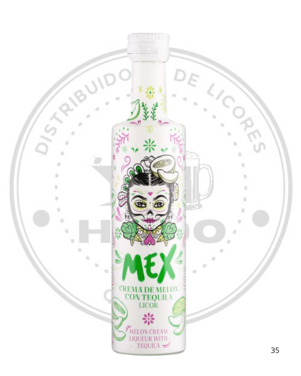 CREMA DE MELON CON TEQUILA MEX 15ºG.L 5CC1